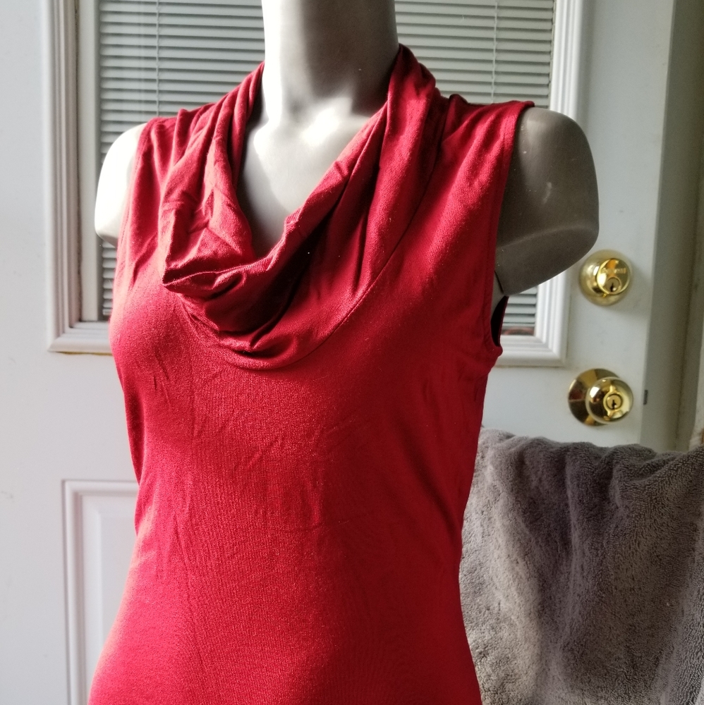 Kenneth Cole drapeneck tank